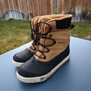 Merrell Snow Bank 2.0 Youth Size 5 Winter Boots Waterproof Insulated